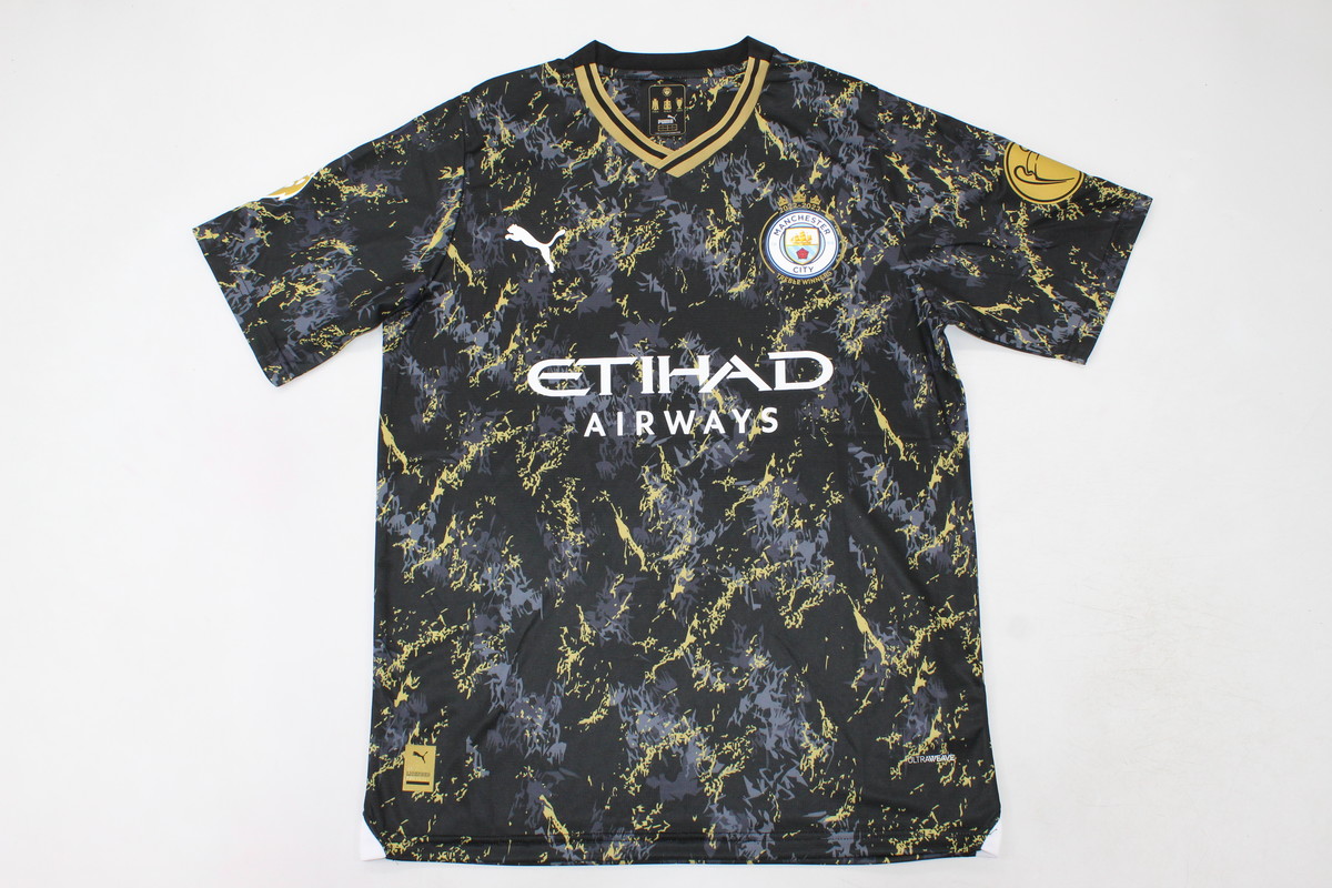 AAA Quality Man City 23/24 Special Black/Yellow Jersey